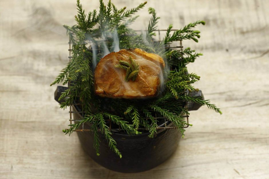 里山十帖・初夏の料理　七品目「森を守ろう」