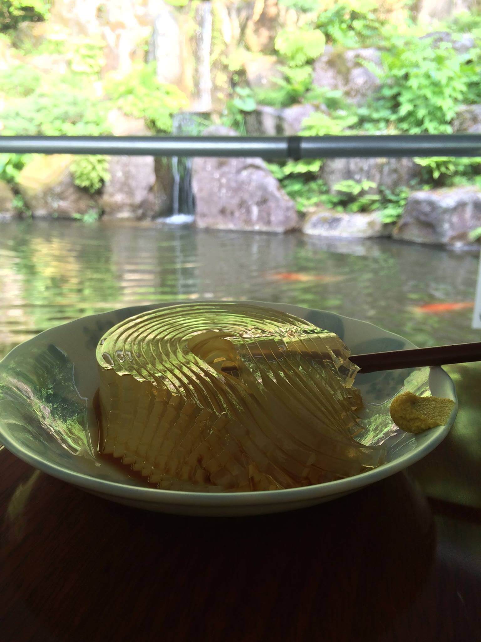 「日本一うまいトコロテン」/里山十帖・周辺の美味しいお店⑦