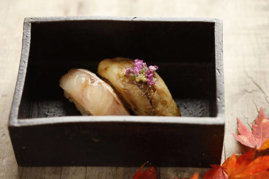 夏から秋、里山十帖のメイン料理は「なす」
