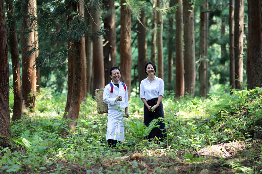 里山十帖シェフ 北崎と桑木野